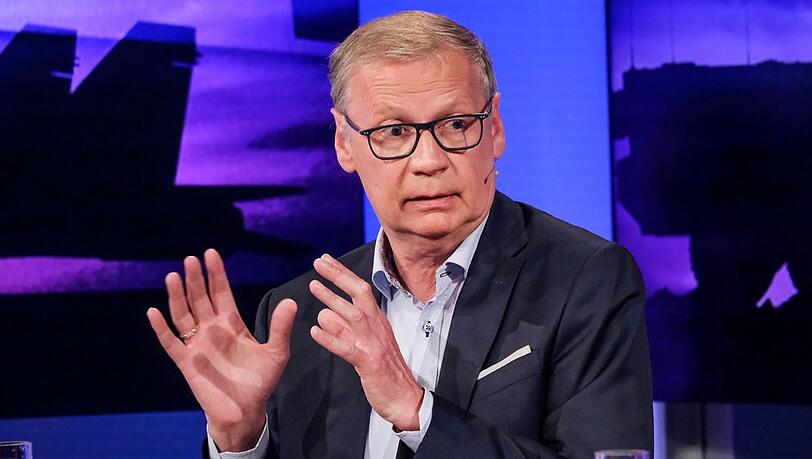 Günther Jauch bei seinem Gastauftritt im "Maischberger"-Talk.