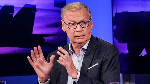 Günther Jauch bei seinem Gastauftritt im "Maischberger"-Talk.
