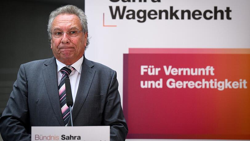 Klaus Ernst wird der Chef des BSW Bayern. Klaus Ernst wird der Chef des BSW Bayern.