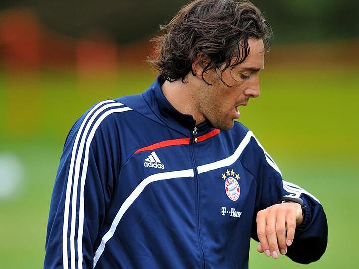Seine Zeit bei den Bayern  ist wohl abgelaufen: Stürmerstar Luca Toni.