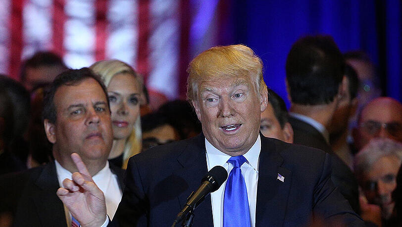Donald Trump braucht noch weitere Vorwahl-Erfolge, um die Delegierten-Mehrheit zu bekommen. Donald Trump braucht noch weitere Vorwahl-Erfolge, um die Delegierten-Mehrheit zu bekommen.
