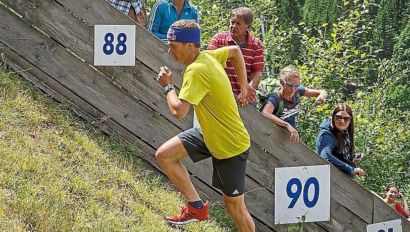 Mitfavorit bei der WM im Skisprungschanzenlauf: Der Berchtesgadener Anton Palzer.