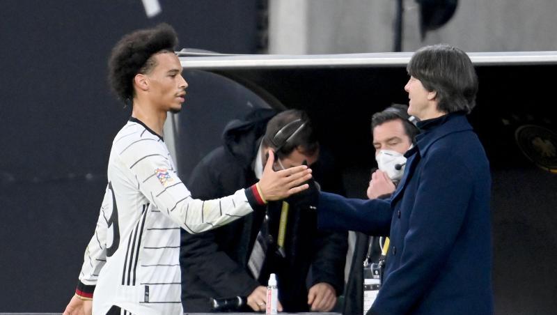 Bekommt Leroy Sane (l) von Joachim Löw gegen Portugal von Anfang an die Chance? Bekommt Leroy Sane (l) von Joachim Löw gegen Portugal von Anfang an die Chance?