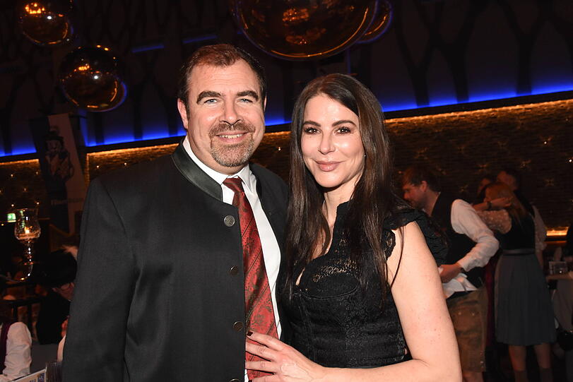 MdB Florian Hahn und  die M&uuml;nchner &Auml;rztin Maja Henke.