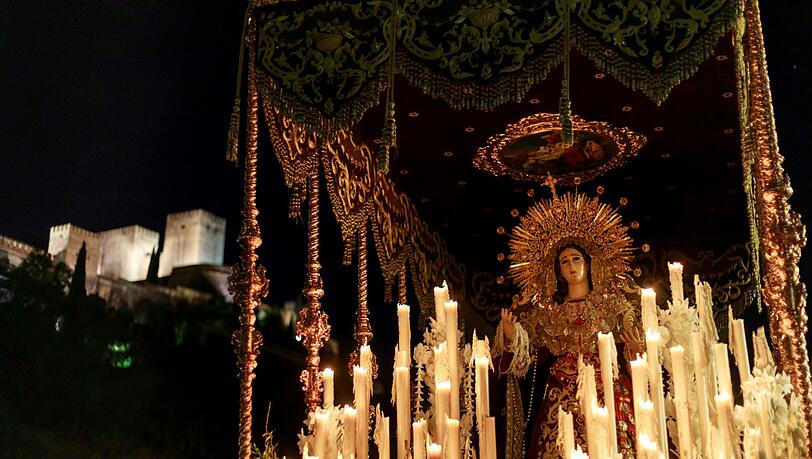 Besonders eindrucksvoll sind die Prozessionen im S&uuml;den Spaniens.