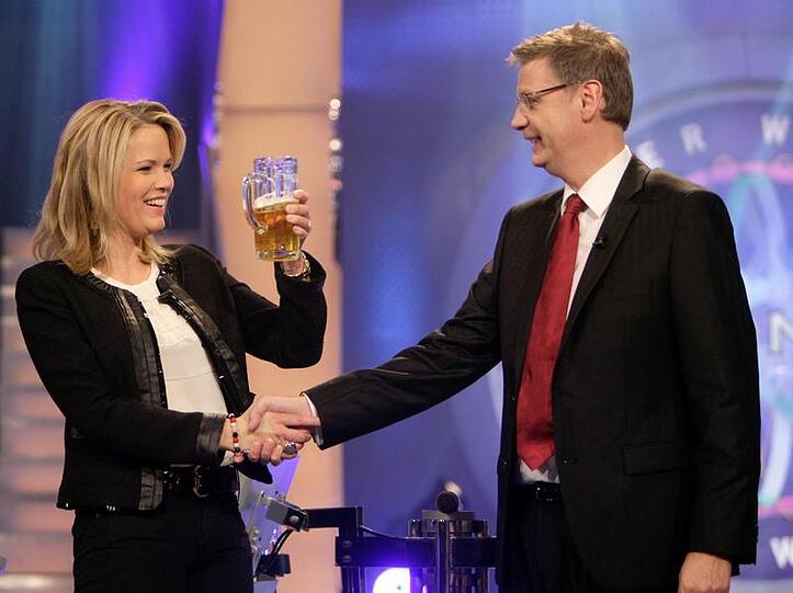 Stephanie zu Guttenberg bei Günther Jauch