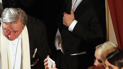 Wiener Opernball 2014: Richard Lugner und sein Ehrengast Kim Kardashian