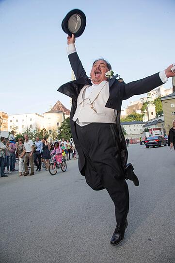 Luftsprünge an Silvester? Jürgen Tarrach freut sich jedenfalls.