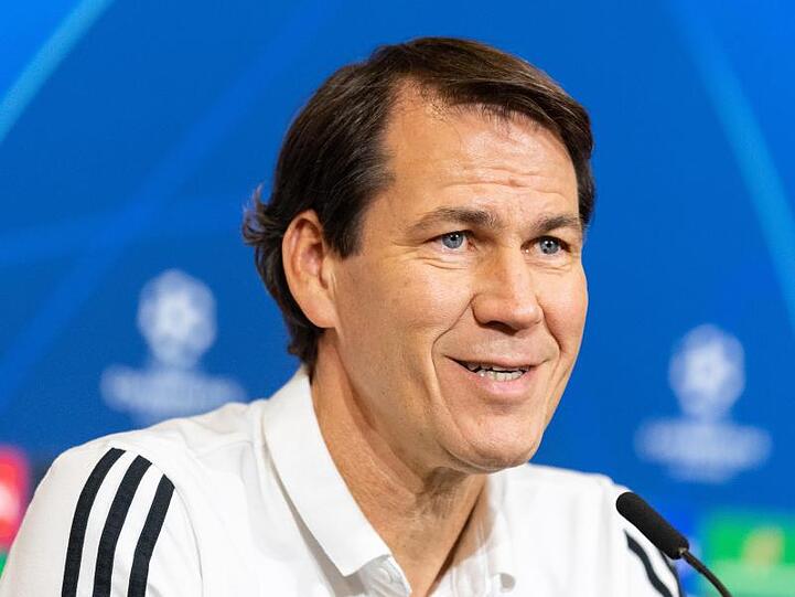 Olympique Lyons Trainer Rudi Garcia. Foto: Robert Michael/dpa-Zentralbild/dpa