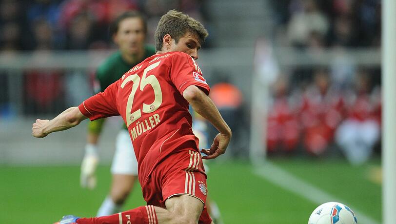 Thomas Müller: "Natürlich macht Tore schießen Spaß, aber in den letzten Spielen hat es halt nicht sollen sein." Thomas Müller: "Natürlich macht Tore schießen Spaß, aber in den letzten Spielen hat es halt nicht sollen sein."
