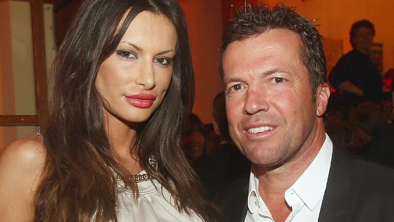 Nicht mehr zusammen am Ball: Lothar Matthäus und Joanna. Nicht mehr zusammen am Ball: Lothar Matthäus und Joanna.