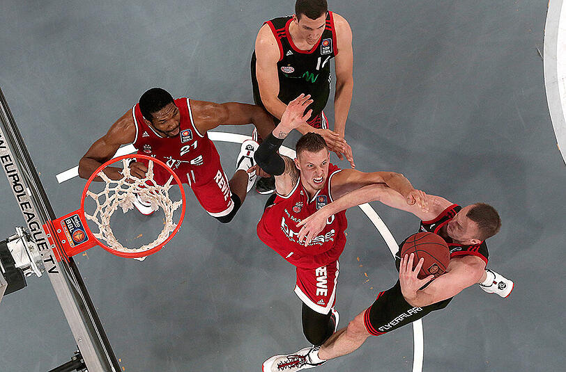 Im Finale der vergangenen Saison zogen die Bayern-Basketballer gegen Bamberg den Kürzeren.