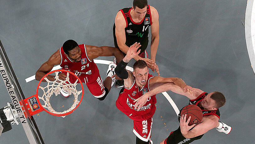 Im Finale der vergangenen Saison zogen die Bayern-Basketballer gegen Bamberg den Kürzeren. Im Finale der vergangenen Saison zogen die Bayern-Basketballer gegen Bamberg den Kürzeren.