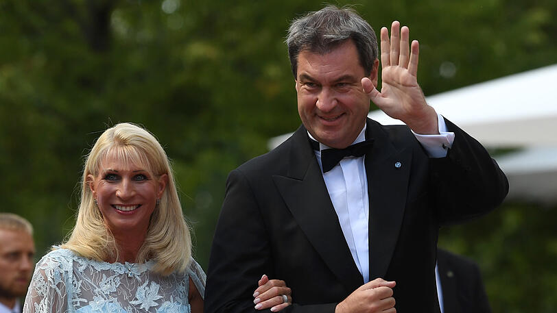 Markus Söder und seine Frau Karin.