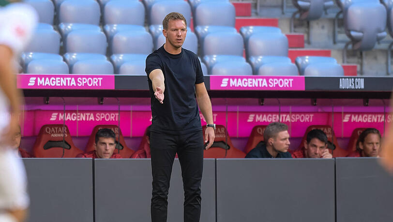 Wartet weiter auf seinen ersten Sieg mit dem FC Bayern: Julian Nagelsmann.