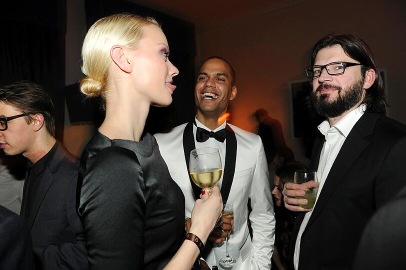 Franziska Knuppe, Patrice Bouedibela und Christian Möstl.