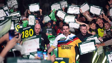 Gabriel Clemens bei seinem Einlauf.