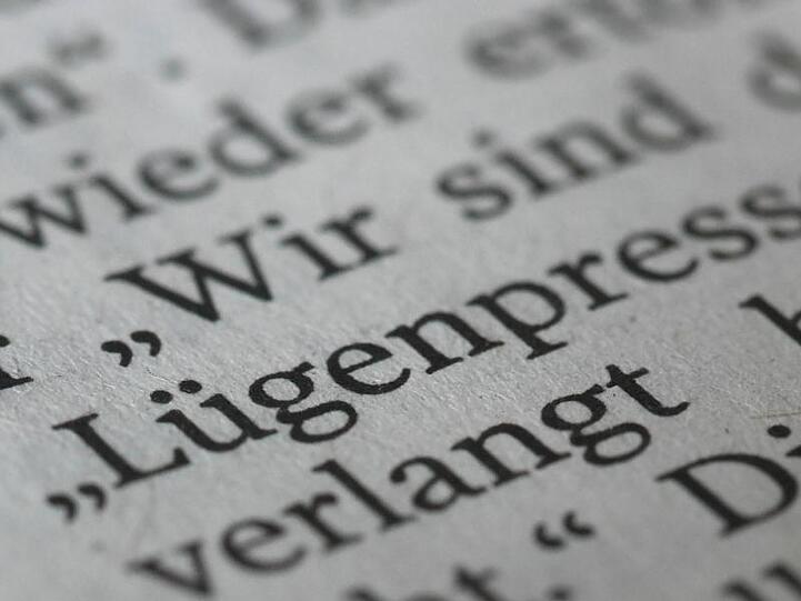 "Lügenpresse" war das Unwort des Jahres 2014.