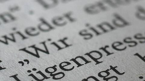 "Lügenpresse" war das Unwort des Jahres 2014.