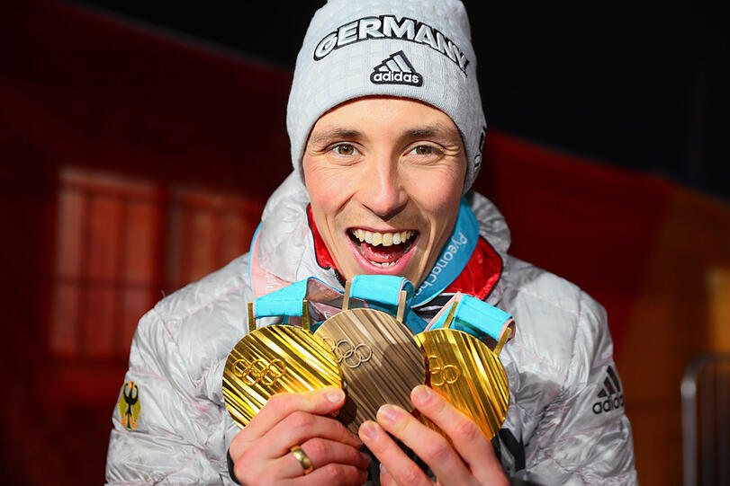 Doppel-Olympiasieger in Pyeongchang 2019:Eric Frenzel