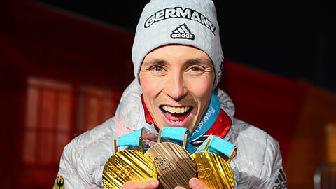 Doppel-Olympiasieger in Pyeongchang 2019:Eric Frenzel