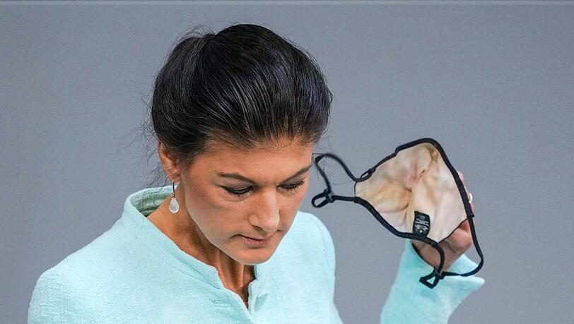 BSW-Gründerin Sahra Wagenknecht dringt auf Aufarbeitung der Maßnahmen während der Corona-Pandemie. (Archivbild) BSW-Gründerin Sahra Wagenknecht dringt auf Aufarbeitung der Maßnahmen während der Corona-Pandemie. (Archivbild)