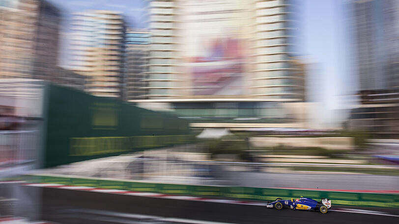 Der Baku City Circuit führt mitten durch die Millionenmetropole.