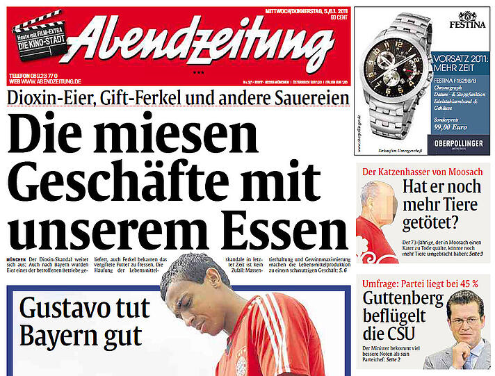 Jahres-Rückblick: Rückblick: Das Jahr 2011 in AZ-Schlagzeilen - München - Abendzeitung München