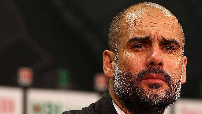 Genervt und angespannt: der scheidende Bayern-Trainer Pep Guardiola. Genervt und angespannt: der scheidende Bayern-Trainer Pep Guardiola.
