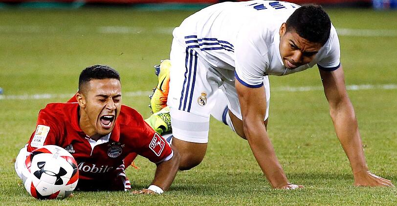 Der FC Bayern verliert das Testspiel gegen Real Madrid im ausverkauften MetLife Stadium in New York.