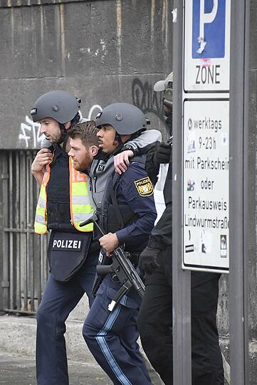 Die Polizei probt in dieser Woche im Schlachthofviertel den Ernstfall - klicken Sie sich durch!