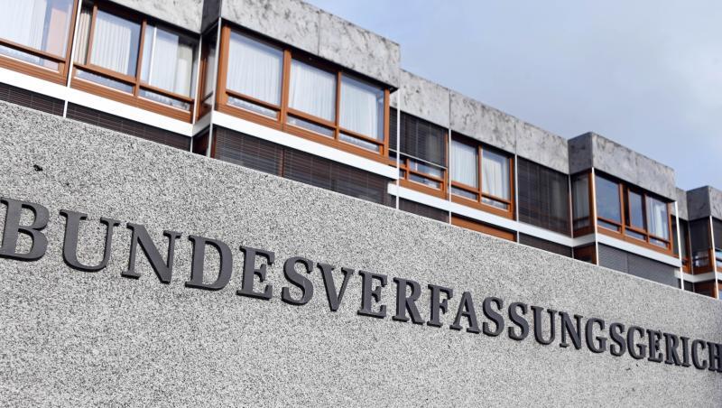 Aussenaufnahme des Bundesverfassungsgerichts.