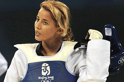 Aus der Gold-Traum: Nach ihrem ersten Kampf war für die Nürnberger Taekwondo-Kämpferin Sümeyye Gülec schon alles vorbei.