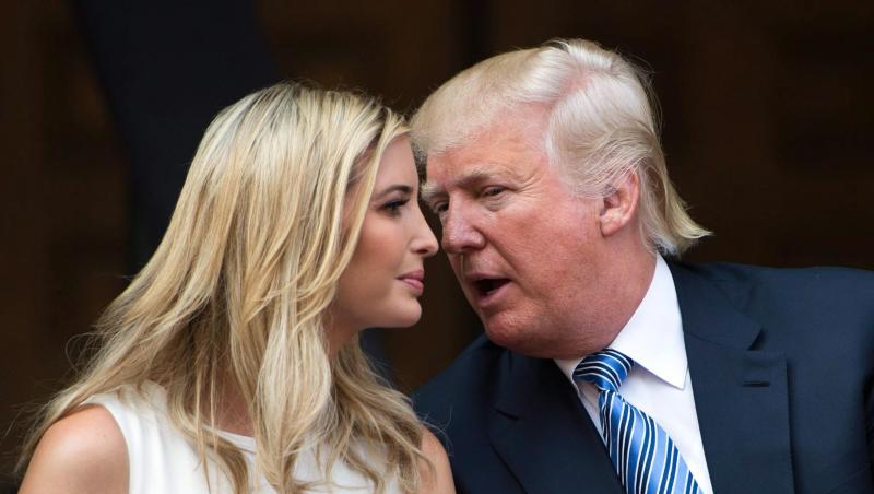 Donald Trump nimmt seine Tochter in Schutz: "Das sind alles Fake News."