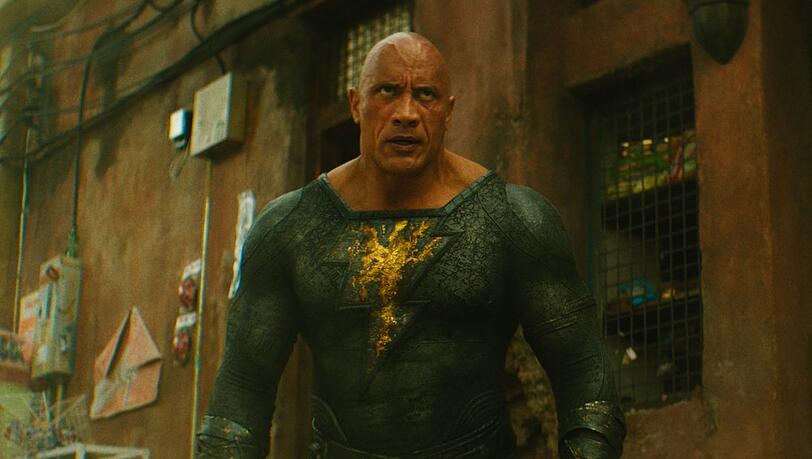 Dwayne Johnson als "Black Adam".