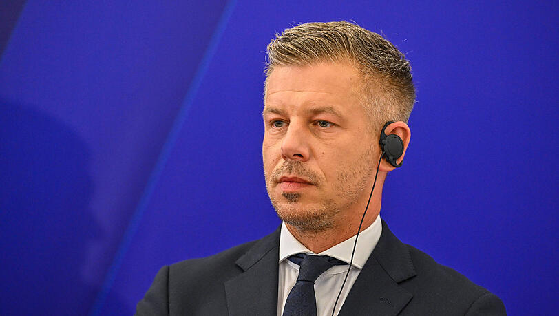 Der ungarische Regierungschef Peter Magyar. Der ungarische Regierungschef Peter Magyar.