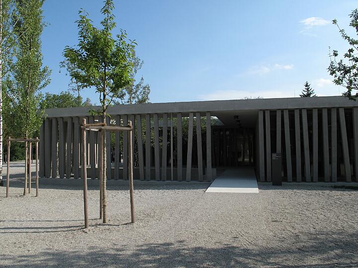 Das Besucherzentrum der KZ-Gedenkstätte in Dachau.