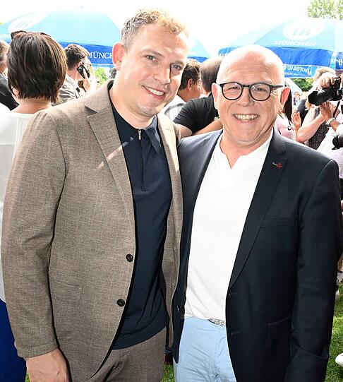 Mit viel Herz und guter Laune: Jürgen Kirner und Lebensgefährte Joe Häglsperger