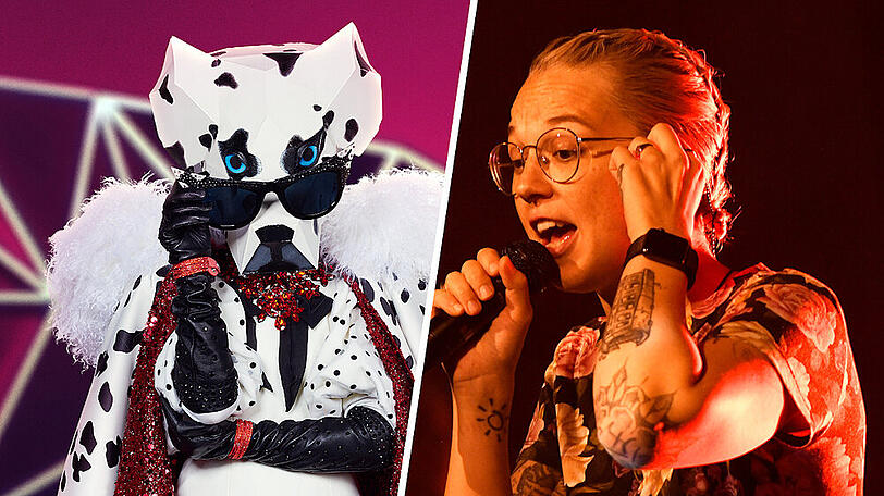 Sängerin Stefanie Heinzmann hat als Dalmatiner bei "The Masked Singer" mitgemacht