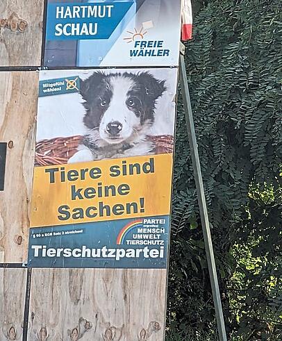 Die Tierschutzpartei. Die Tierschutzpartei.