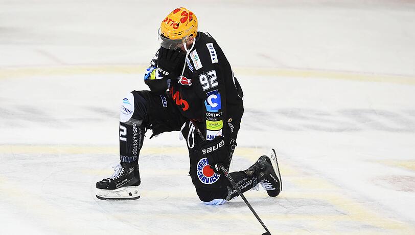 Bremerhavens Philipp Preto reagiert nach der Niederlage. Preto wechselt nach Ingolstadt.