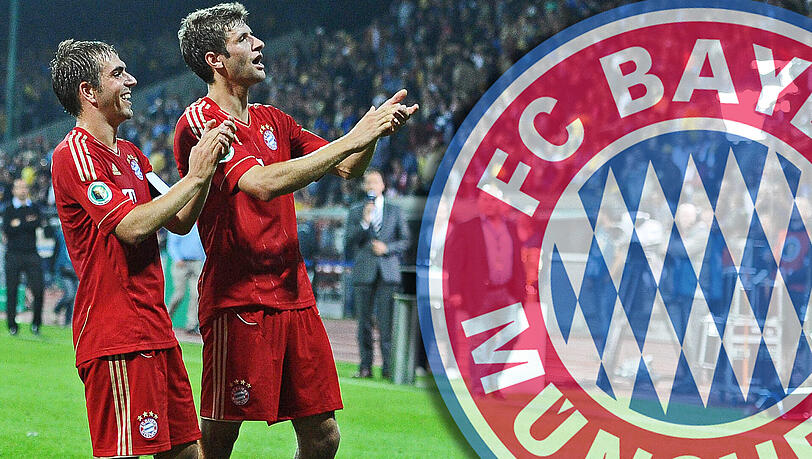 Philipp Lahm (l) und Thomas Müller bleiben langfristig bei den Bayern. Philipp Lahm (l) und Thomas Müller bleiben langfristig bei den Bayern.
