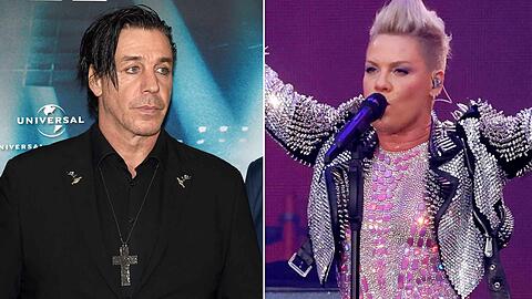 Till Lindemann wurde von Sängerin Pink auf ihrem Konzert in Köln erwähnt – die Reaktion der Fans war eindeutig.