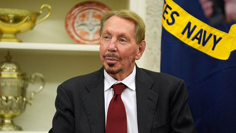 Larry Ellison gründete in den 70er Jahren die Software-Firma Oracle mit. (Archivbild)