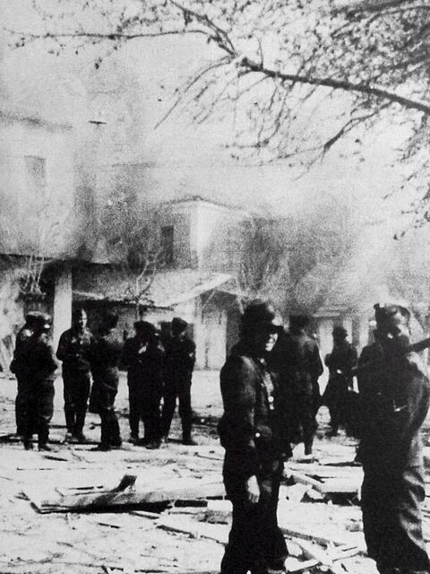 Beim NS-Massaker von Distomo vom 10. Juni 1944 wurden mehr als 200 Menschen get&ouml;tet. (Archivbild)