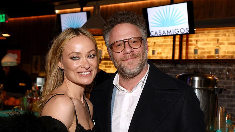 Olivia Wilde und Seth Rogen standen zusammen für "The Invite" vor der Kamera. Olivia Wilde und Seth Rogen standen zusammen für "The Invite" vor der Kamera.