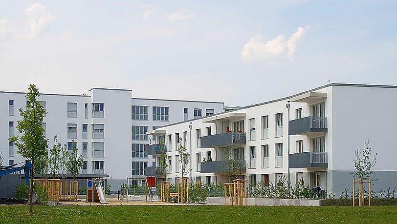 Hier sind die Mieten im Schnitt niedriger als in weiten Teilen des Münchner Wohnungsmarkts: eine Anlage der Genossenschaft Bauverein München-Haidhausen in Riem. Hier sind die Mieten im Schnitt niedriger als in weiten Teilen des Münchner Wohnungsmarkts: eine Anlage der Genossenschaft Bauverein München-Haidhausen in Riem.