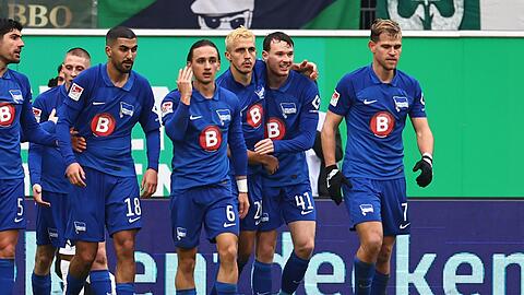 Hertha BSC setzte sich in Fürth durch.
