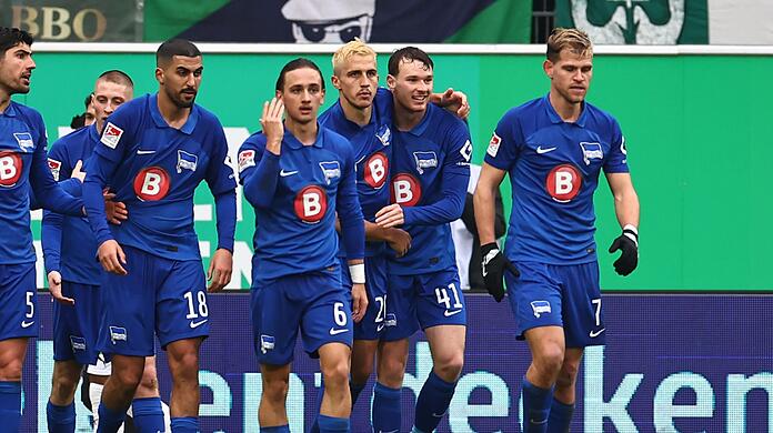 Hertha BSC setzte sich in Fürth durch.