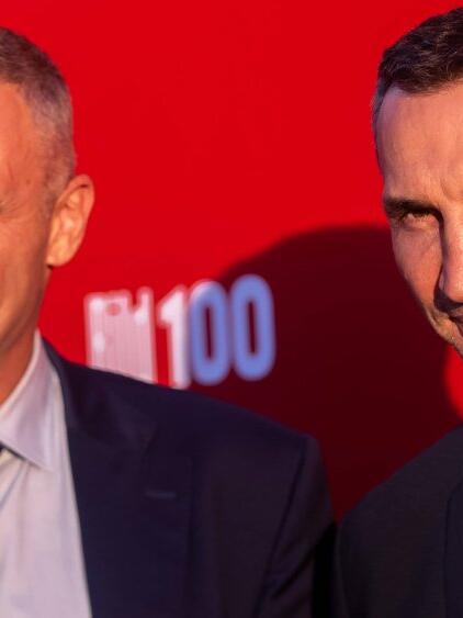 Wladimir und Vitali Klitschko auf einer Aufnahme aus dem Jahr 2023.
